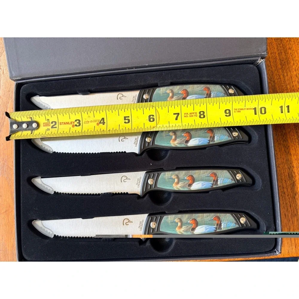 Ducks Unlimited Canvasback 4 Piece Steak Knife Set